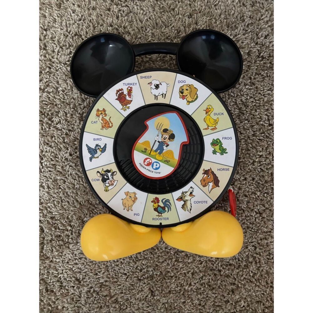 ❤️Fisher Price Mickey Mouse See & Say